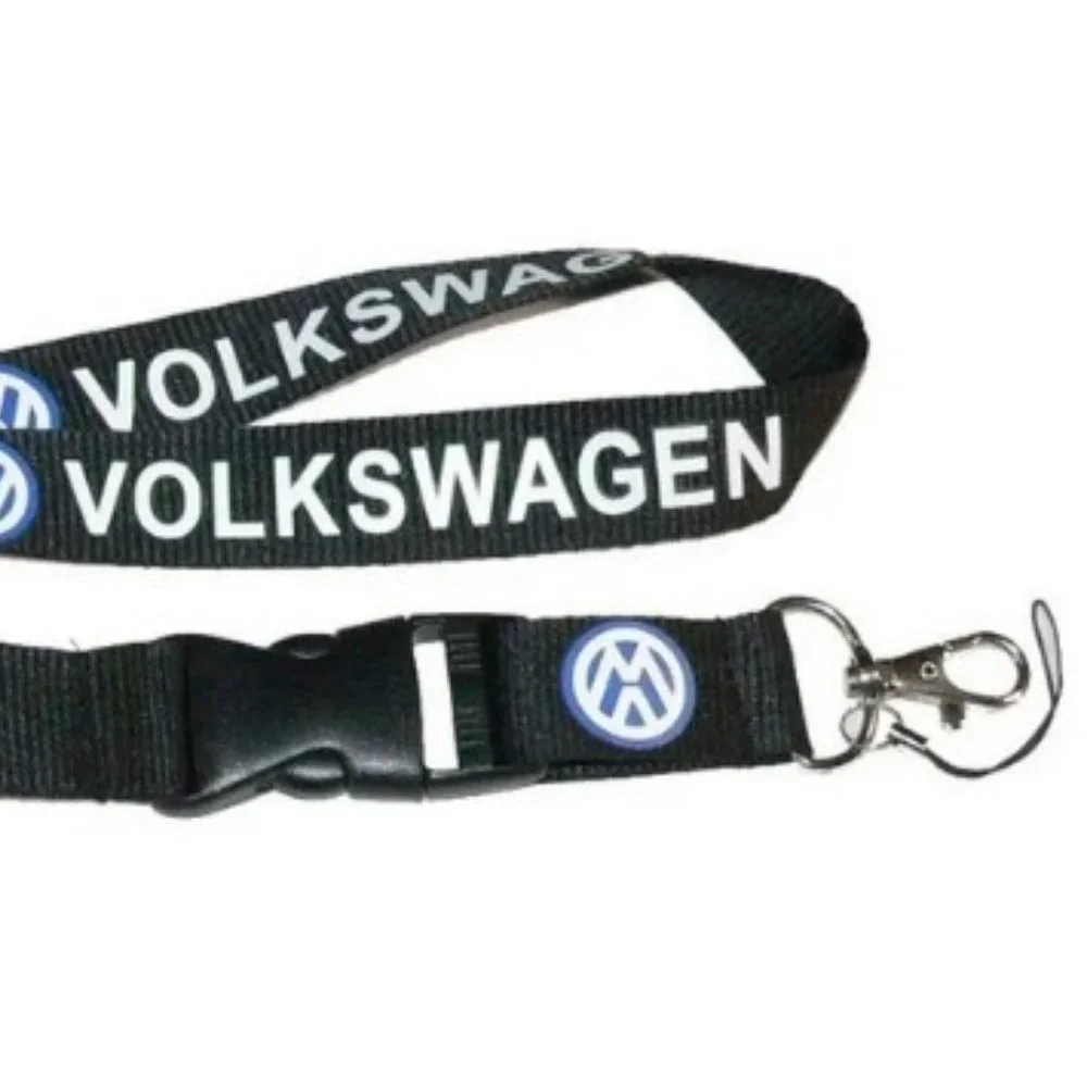 Universal Volkswagen Lanyard Keychain ID Badge Holder Quick Release Buckle